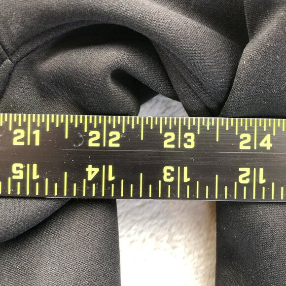 The North Face Mens Athletic Jacket Large Black Full-Zip Fleece Activewear Mock - Picture 4 of 15